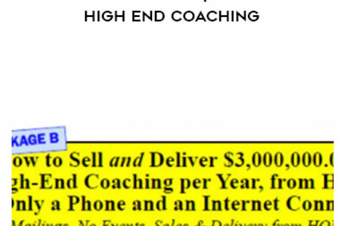 Tom Orent – How to Sell $3M yr High End Coaching onnline courses