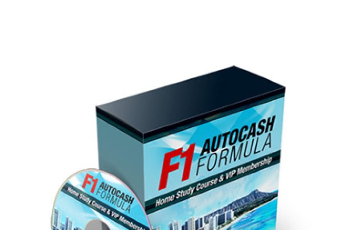 Tony Bandalos – F1 Auto Cash Formula 2.0 onnline courses