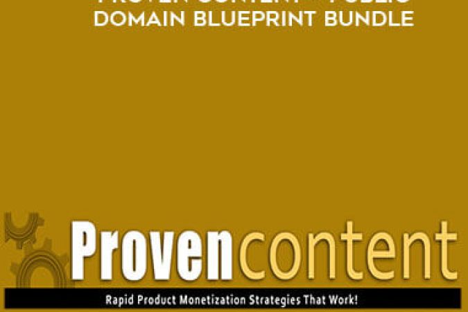 Tony Laidig - Proven Content + Public Domain Blueprint Bundle onnline courses