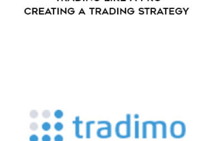 Tradimo - Trading Like a Pro - Creating a trading strategy onnline courses