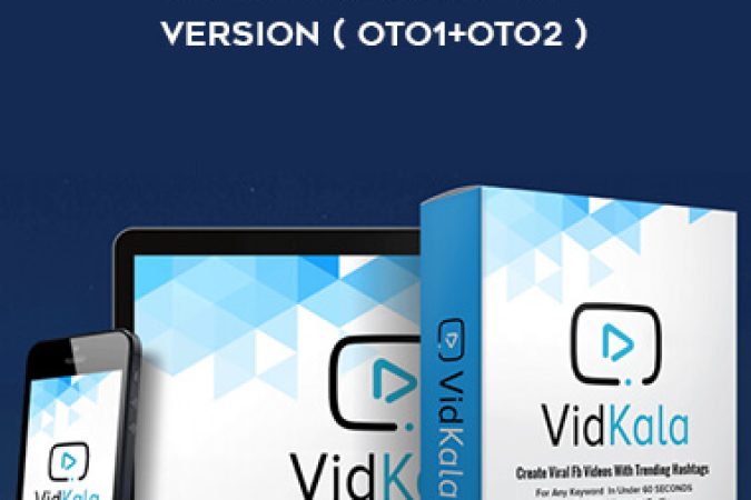 VidKala With Agency Version ( OTO1+OTO2 ) onnline courses