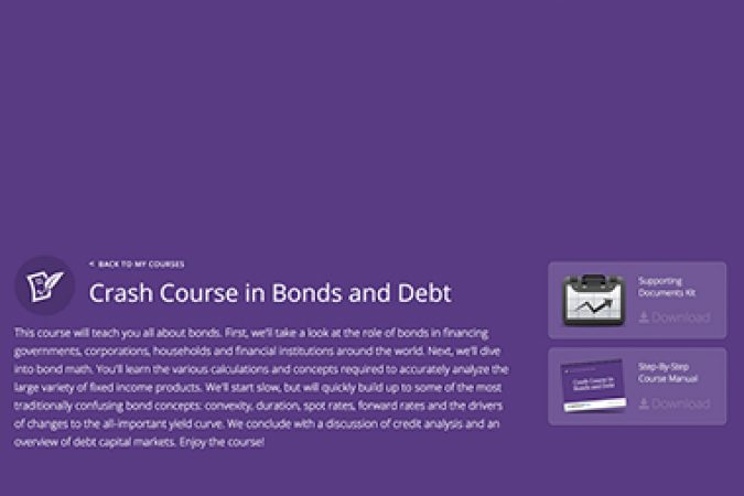 Wall Street Prep – Crash Course in Bonds onnline courses