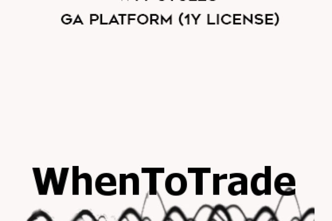 Whentotrade - WTT Cycles & GA Platform (1y license) onnline courses