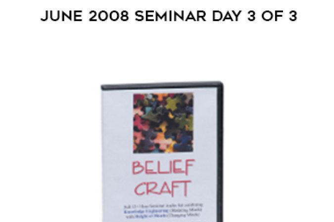 Jonathan Altfeld & Doug O’Brien – Belief Craft Sleight of Mouth June 2008 Seminar Day 3 of 3 onnline courses