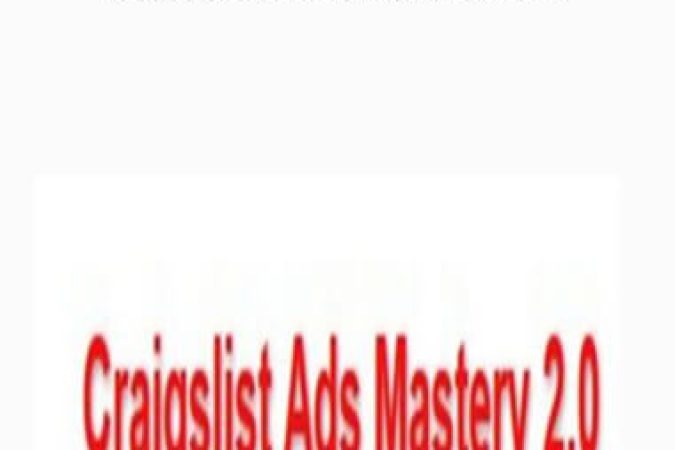 Craigslist Ad Mastery 2.0 onnline courses