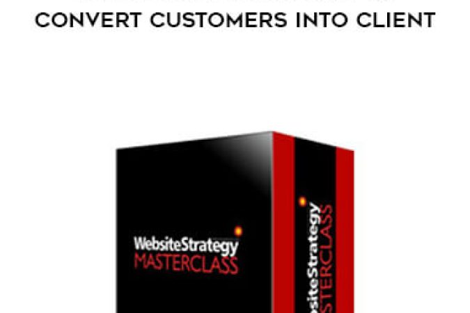 Sean D Souza - Website Strategy: How To Convert Customers into Client onnline courses