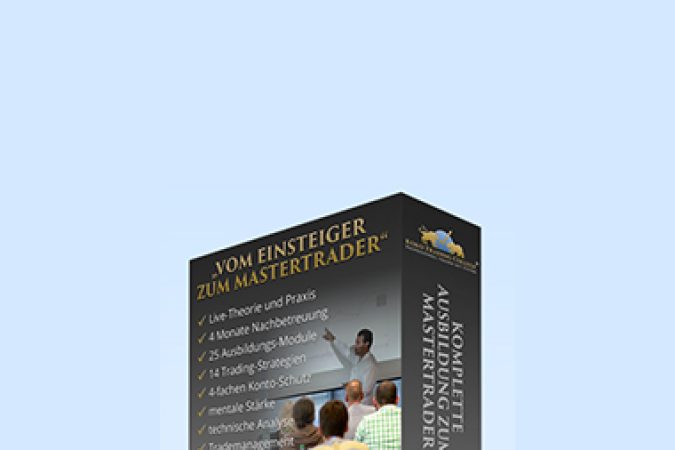 Vom Einsteiger zum Mastertrader 2.0 onnline courses