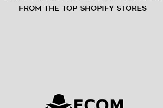 eCom Inspector Pro – Uncover The Best Selling Products From The Top Shopify Stores onnline courses