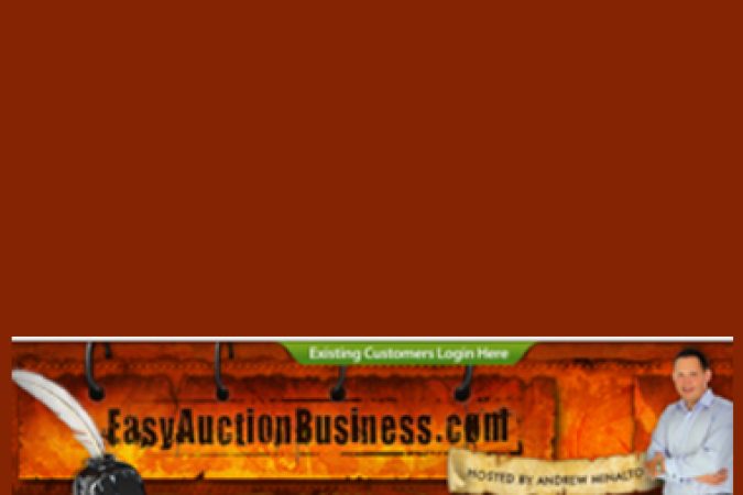 Andrew Minalto – Easy Auction Business V.3 onnline courses