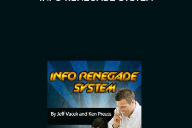 Jeff Vacek and Ken Preuss: Info Renegade System onnline courses